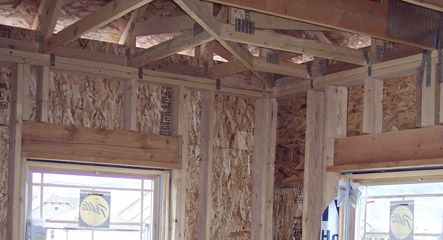 Living Room During Construction